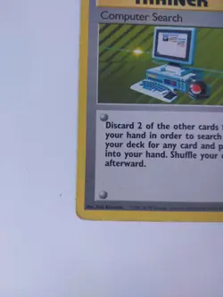 Computer Search Trainer Pokemon Card - 71/102 - WOTC Base Set - Image 4