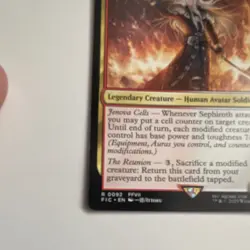 Magic: The Gathering Sephiroth, Fallen Hero Rare Legendary Creature Card 0092 7… - Image 2
