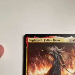 Magic: The Gathering Sephiroth, Fallen Hero Rare Legendary Creature Card 0092 7… - Image 5