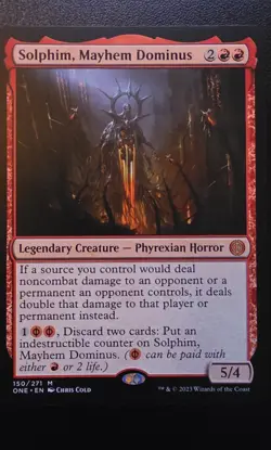 Solphim, Mayhem Dominus Prerelease Cards Foil - Image 1