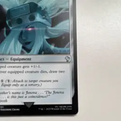 Final Fantasy Skullclamp Artifact Equipment Card 0355 Universes Beyond English - Image 2