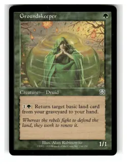 Groundskeeper 250 Near Mint Mercadian Masques - Image 1