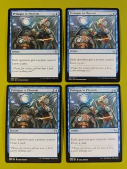 Prologue to Phyresis x4 Phyrexia: All Will Be One 4x Magic the Gathering MTG - Image 1