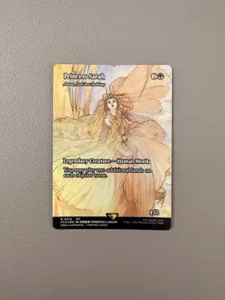 Princess Sarah: Azusa, Lost but Seeking (Borderless Foil) - MTG Final Fantasy - Image 1