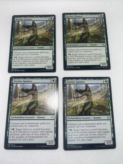 MTG 4x Destiny Spinner Theros Beyond Death 168/254 Reg. Unc. LP FREE SHIPPING - Image 1