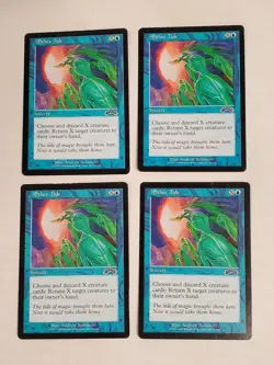 MTG Playset 4x Æther Tide (Exodus/Blue/C) - BGM - Image 1