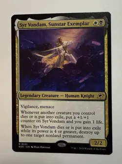 Syr Vondam, Sunstar Exemplar 0231 Edge of Eternities EOE MTG NM - Image 1