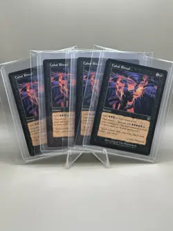 MTG Cabal Ritual X4 - Full Play Set - Torment Regular - LP - Image 1