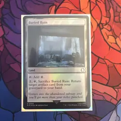 [MTG] Buried Ruin (Foil) (0254) (PIP) NM - Image 1
