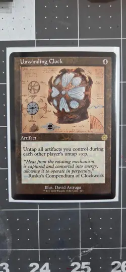 Unwinding Clock (Schematic) The Brothers' War: Retro Frame Artifacts Regular - Image 1