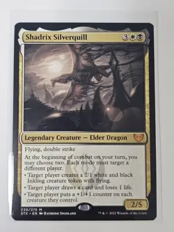 Mtg - Shadrix Silverquill - Strixhaven: School of Mages - Mythic - #230 - NM - Image 1