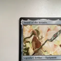 Magic: The Gathering Sword of the Animist Rare Equipment FFVII 0362 English - Image 5