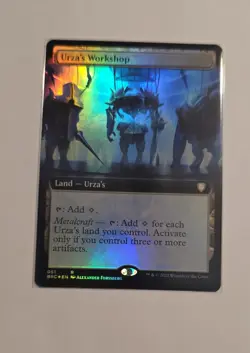 Urza's Workshop (Extended Art) Commander: the Brothers' War Foil - Image 1