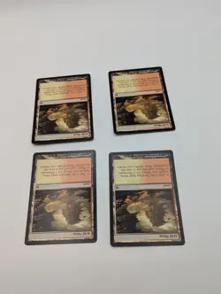 Mtg Zindikar Arid Mesa NM x 4 Playset - Image 3