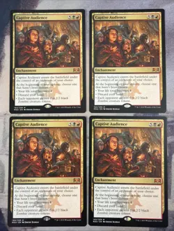 4x Captive Audience- Ravnica Allegiance- NM- Mtg Magic The Gathering- Playset - Image 1