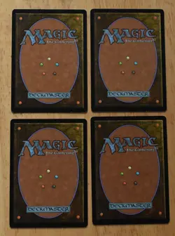 MTG 4x Rare Red Enchantment BURNING EARTH - Image 2