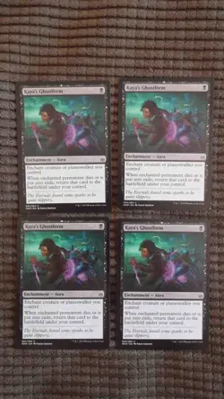 Magic: the Gathering / MtG Kaya's Ghostform x4 War of the Spark - Image 1