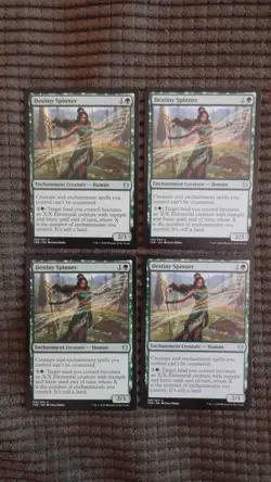 Magic: the Gathering / MtG Destiny Spinner x4 Theros Beyond Death - Image 1