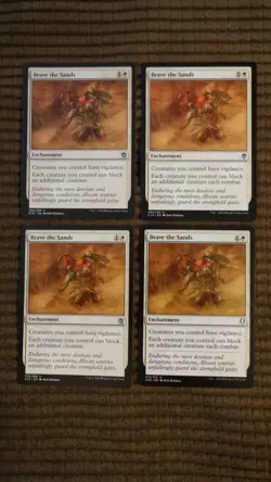 Magic: the Gathering / MtG Brave the Sands x4 Mixed Sets - Image 1