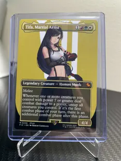 Tifa, Martial Artist #206 - Borderless Regular - NM - MTG: Final Fantasy - Image 3