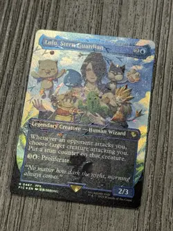 Final Fantasy MTG Lulu, Stern Guardian Borderless - Chocobo Track Foil English - Image 2