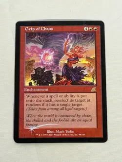 MTG FOIL Grip of Chaos Scourge Magic the Gathering - Image 1