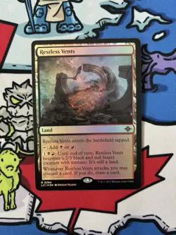 Restless Vents x1 Mtg Foil The Lost Caverns of Ixalan - Image 1