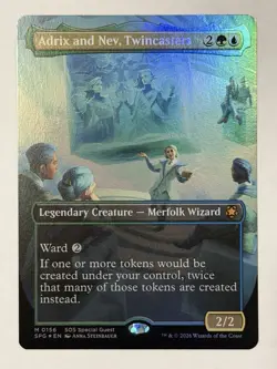 Adrix and Nev, Twincasters (Borderless) Special Guests Foil - Image 1