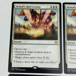 Heliod's Intervention Theros Beyond Death Playset X 4 NM Unplayed Rare Instant - Image 2