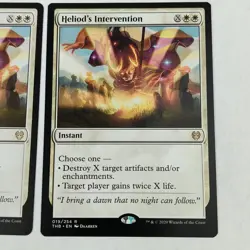 Heliod's Intervention Theros Beyond Death Playset X 4 NM Unplayed Rare Instant - Image 5