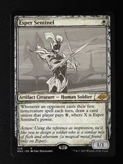 Esper Sentinel (Showcase) Modern Horizons 2 Regular NM - Image 1