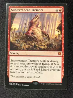Subterranean Tremors Conspiracy Take the Crown CN2 Mythic MTG NM/M - Image 1