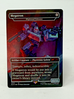 MTG Megatron - Blightsteel Colossus -Secret Lair D - Image 1