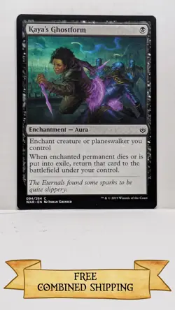 4x Kaya's Ghostform War of the Spark Regular - Image 4