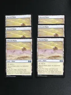 1x Mistveil Plains Ultimate Masters UMA Uncommon MTG NM/M - Image 3
