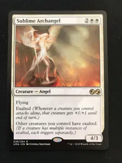 Sublime Archangel Ultimate Masters UMA Rare MTG NM/M - Image 1