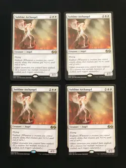 Sublime Archangel Ultimate Masters UMA Rare MTG NM/M - Image 3