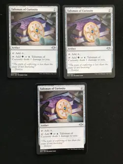 Talisman of Curiosity Modern Horizons 1 MH1 Uncommon MTG NM/M - Image 3