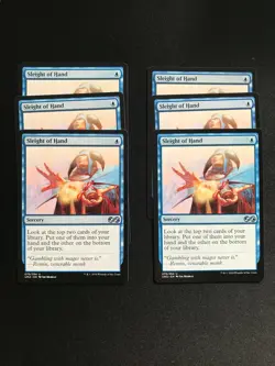1x Sleight of Hand Ultimate Masters UMA Uncommon MTG NM/M - Image 3