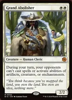 [1x] Grand Abolisher Near Mint, English Outlaws Singles MTG Magic - Image 1