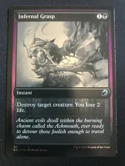 1x Infernal Grasp Silver Screen FOIL Double Feature DBL MTG NM - Image 1