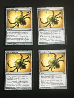 1x Contagion Clasp - Scars of Mirrodin SOM MTG NM - Image 3