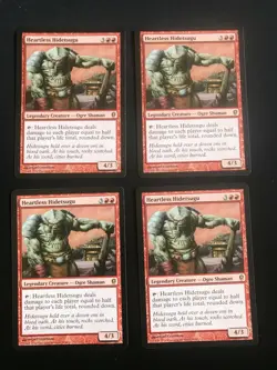 1x Heartless Hidetsugu - Conspiracy CNS Rare MTG NM/M - Image 3