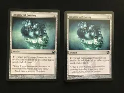Liquimetal Coating x1 - Scars of Mirrodin SOM MTG NM - Image 1