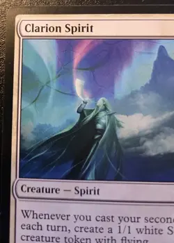 Clarion Spirit 006/285 Uncommon Kaldheim Magic: The Gathering - Image 2