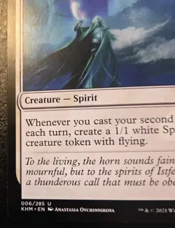 Clarion Spirit 006/285 Uncommon Kaldheim Magic: The Gathering - Image 4