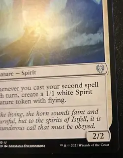 Clarion Spirit 006/285 Uncommon Kaldheim Magic: The Gathering - Image 5