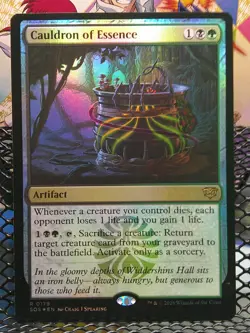 Cauldron of Essence - 179 - Foil - SOS - NM - MTG Magic the Gathering - Image 1