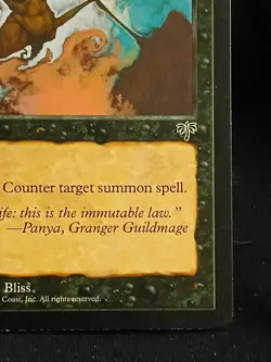 MTG Withering Boon - Mirage - Near Mint (NM) - Rare Black Counterspell - Image 4