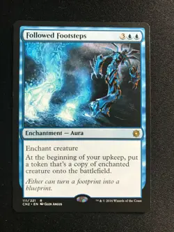 1x Followed Footsteps - Conspiracy: Take the Crown CN2 MTG NM - Image 1